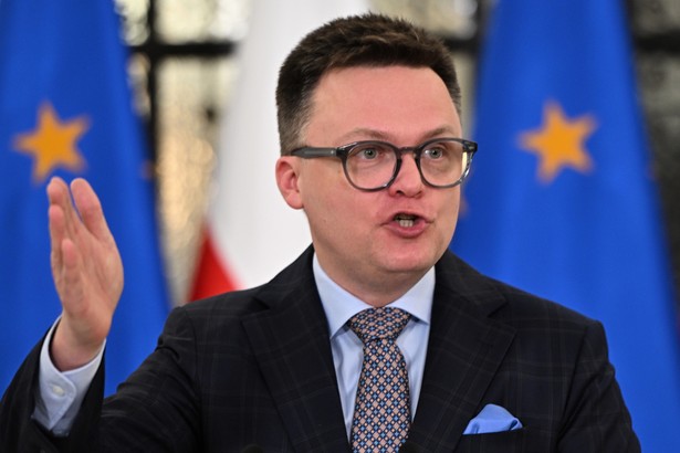 Marszałek Sejmu Szymon Hołownia