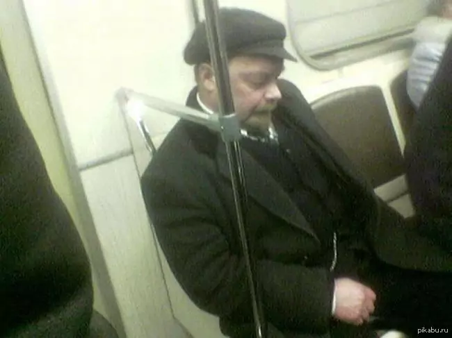 Lenin w metrze