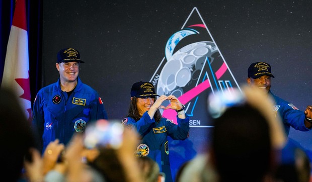 Astronauti misije "Artemis II" u Hjustonu nakon povratka na Zemlju 11. aprila