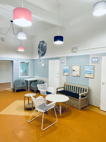 Wnętrze oddziału psychiatrycznego w Świeciu. Zdjęcie przekazane przez dyrekcję szpitala