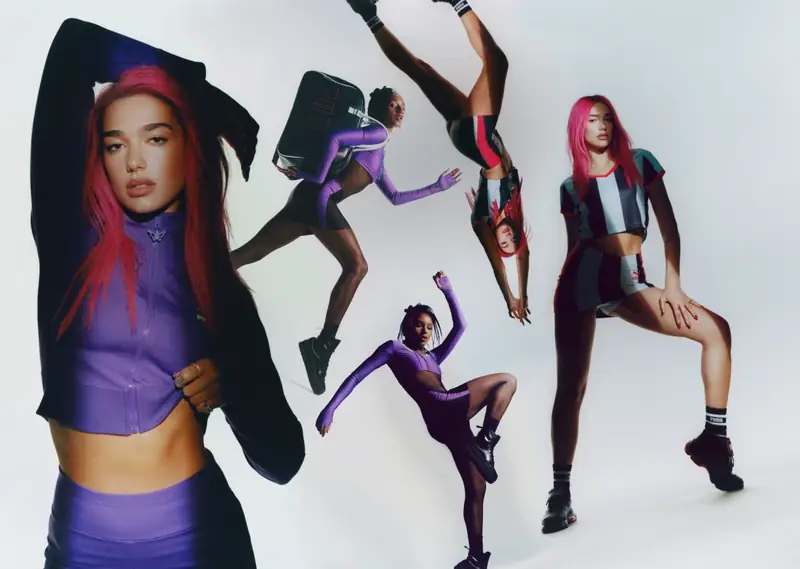 Druga odsłona kolekcji PUMA x Dua Lipa &quot;Flutur&quot; to ukłon w stronę kultury rave&#39;u