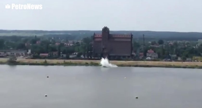 Wypadek na pikniku lotniczym w Płocku 