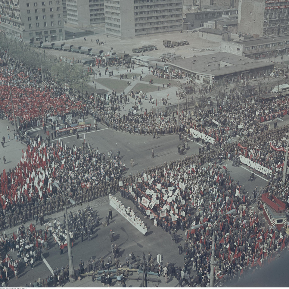 Obchody 1 Maja w Warszawie w 1969 roku