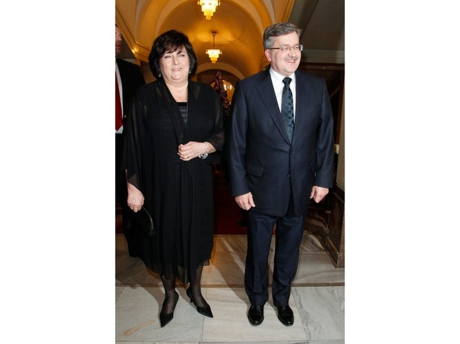 W stylu prezydentowej - Anna Komorowska w styczniu 2011 roku