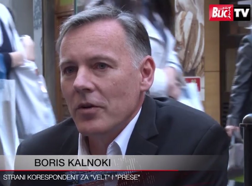 Boris Kalnoki, novinar Velta