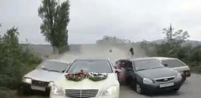Mieli wypadek w drodze na ślub!