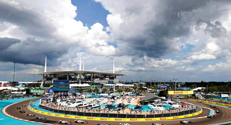 The Miami Grand Prix is at the Miami International Autodrome.Dan Istitene - Formula 1/Formula 1 via Getty Images