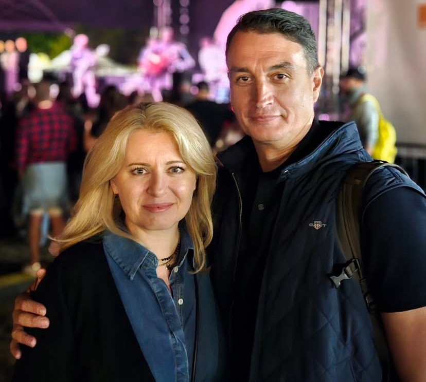 Zuzana Čaputová a Juraj Rizman