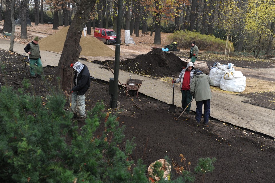 WARSZAWA ŁAZIENKI KRÓLEWSKIE REMONT