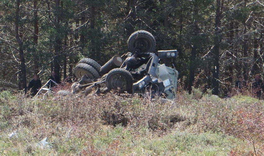 Terensko vozilo u kome su stradali rudari