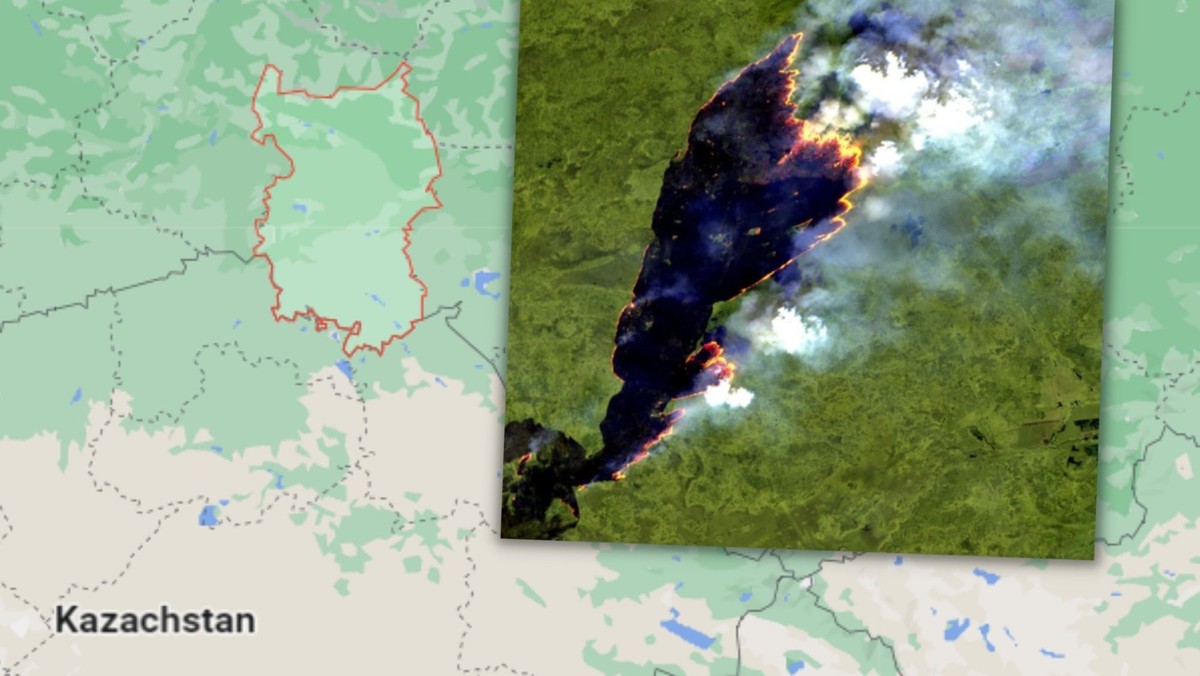 Syberia płonie. W Rosji stan wyjątkowy, pożar domu spokojnej starości