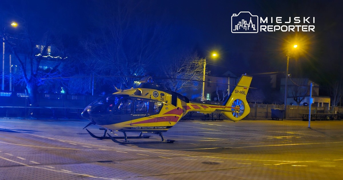 Groza w wigilijny wieczór. 3-letnie dziecko poparzone, lądował LPR