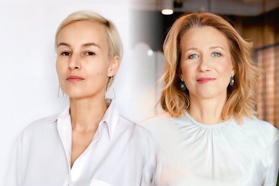 Od lewej: Anna Bogel, Dorota Czekaj