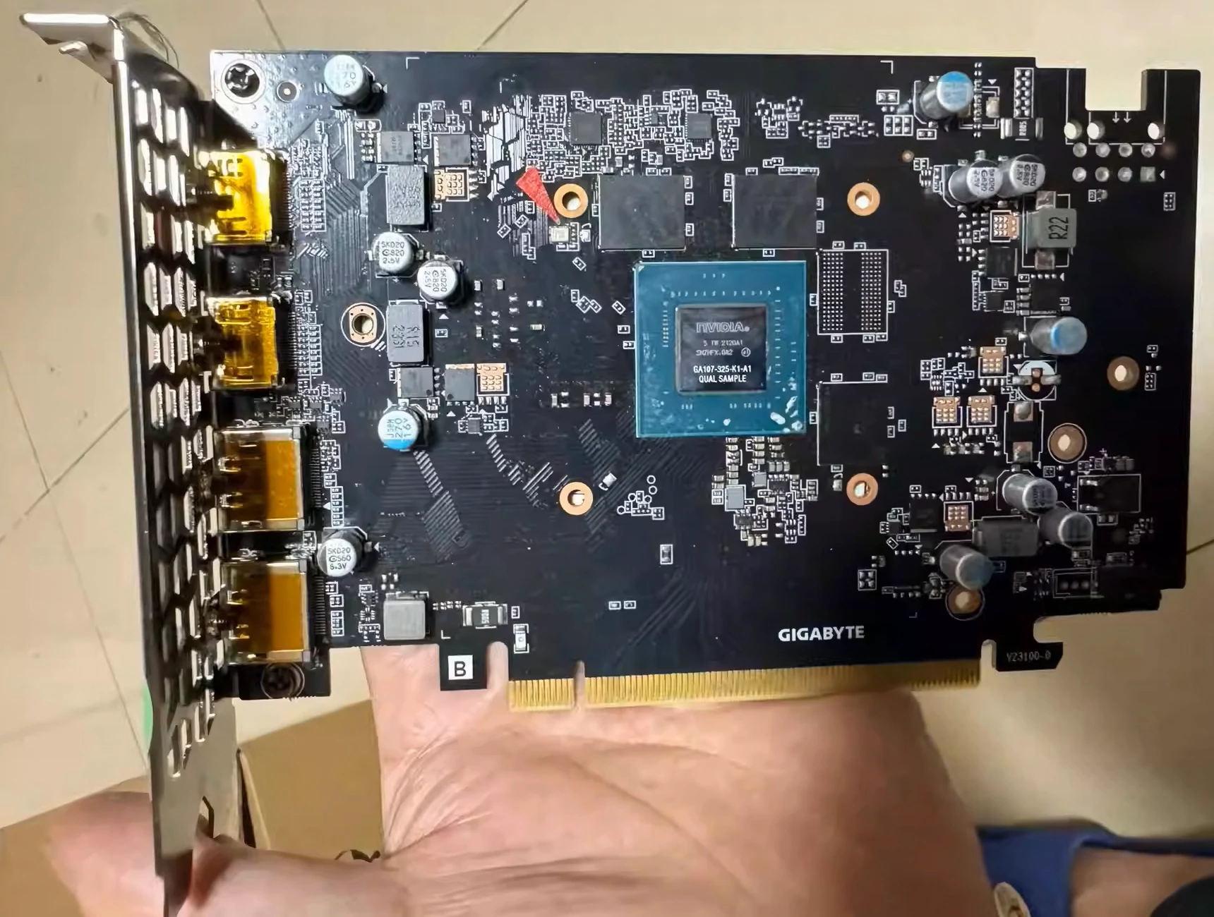 Nvidia GeForce RTX 3050 6 GB w wersji od Gigabyte – GA107-325
