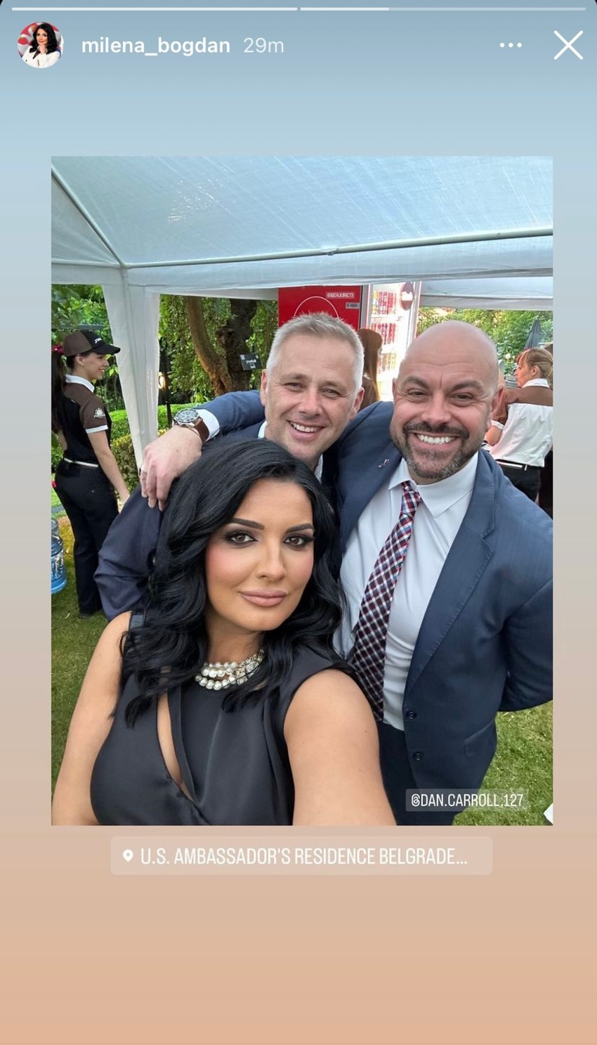 Milenina objava na društvenim mrežama