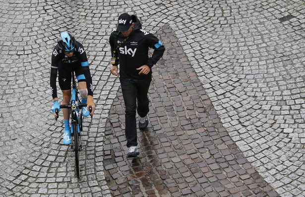 Tour de France: Froome doznał złamań kości w obu rękach