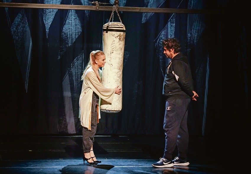 Kristina Jovanović i reditelj Marko Jovičić