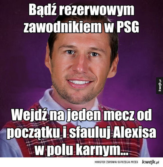 Grzegorz Krychowiak bohaterem memów