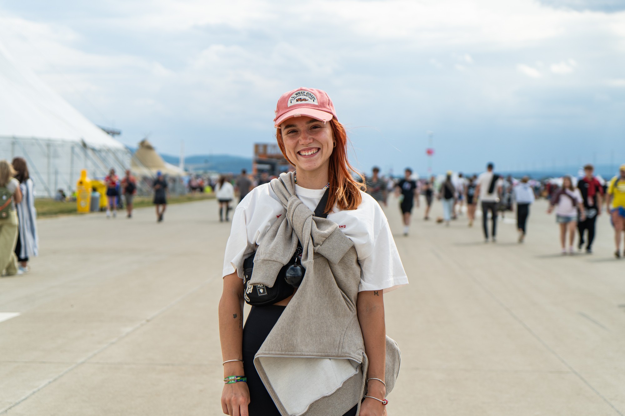 Festival Pohoda 2025 - herečka Laura Petersen.