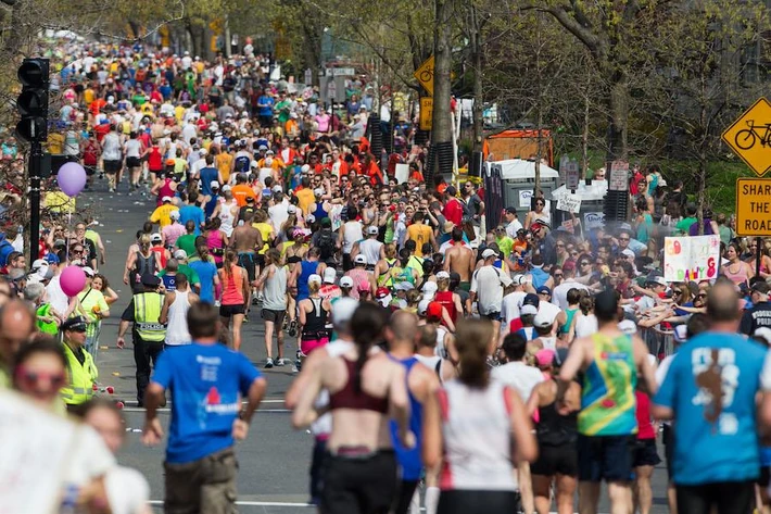 Boston Marathon. Dzień wyścigu : 21 kwietnia 2014 r.