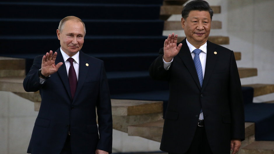 Władimir Putin i Xi Jinping (zdjęcie z 2019 r.)