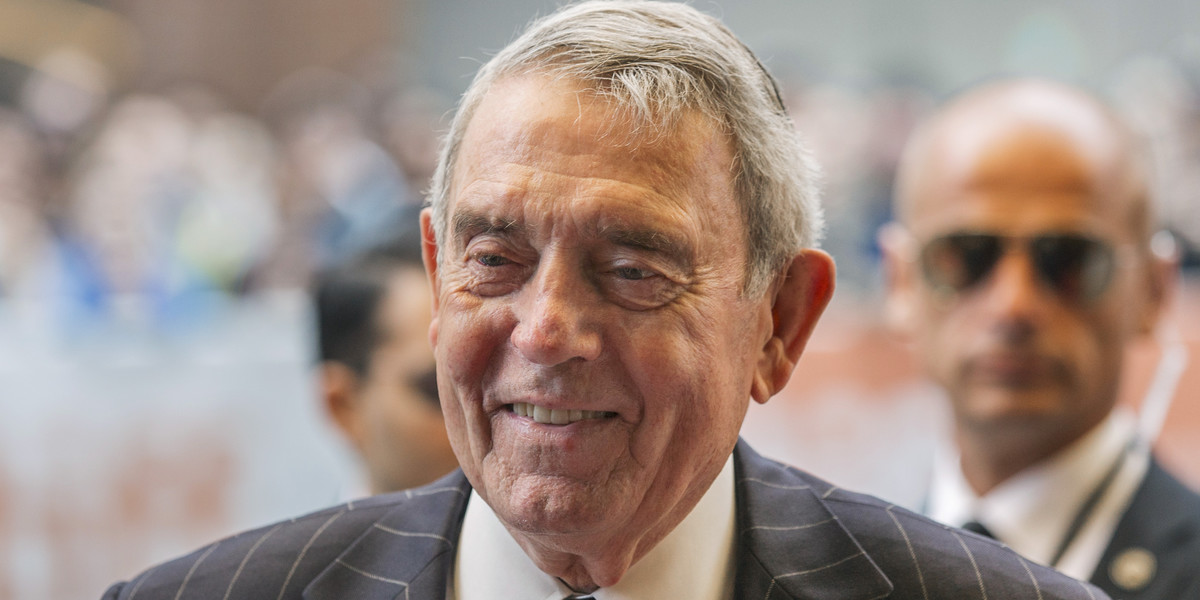 Dan Rather arrives on the red carpet for the film "Truth" during the 40th Toronto International Film Festival in Toronto, Canada, September 12, 2015.