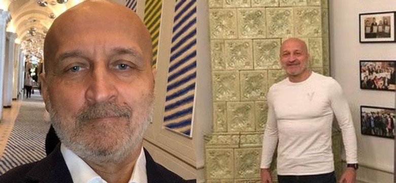 Marcinkiewicz pozuje z piecem. Internauci nie mają litości