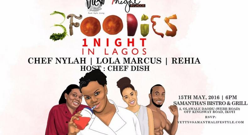 3 Foodies 1 Night In Lagos