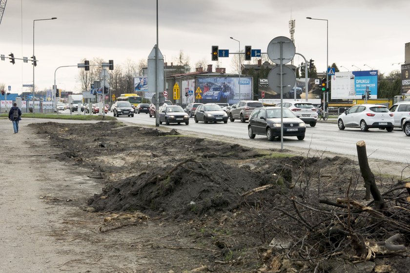 Katowice. Przebudowa skrzyżowania Armii Krajowej i Kościuszki