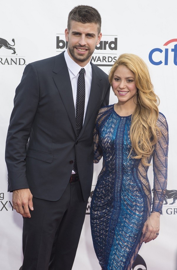 Shakira i Gerard Pique [2014 r.]