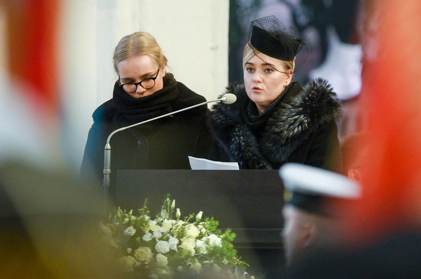 Wzruszające słowa żony i córki Pawła Adamowicza podczas pogrzebu