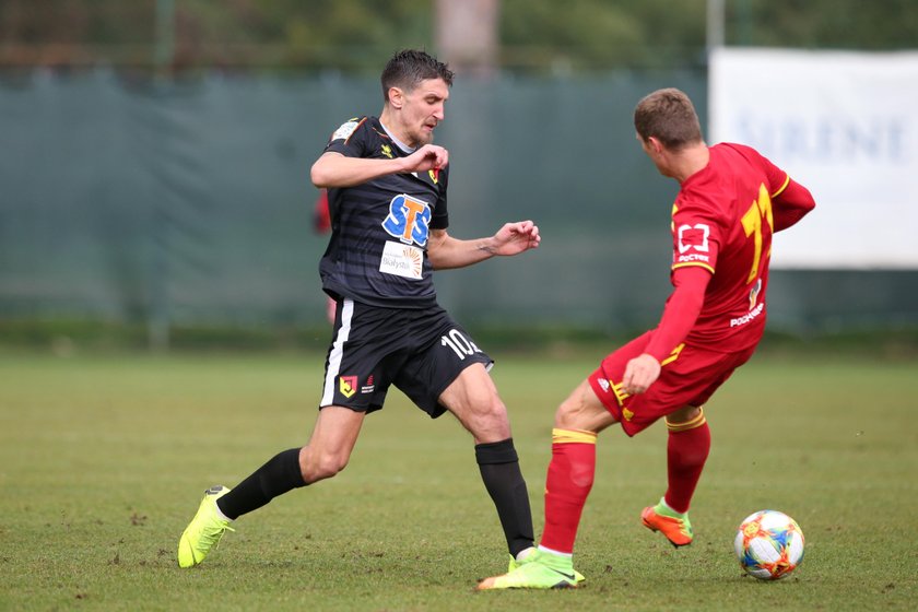 Pilka nozna. Sparing. Jagiellonia Bialystok - Arsienal Tula. 23.01.2019