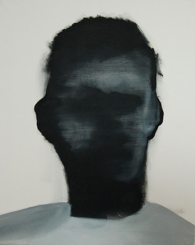 'Szkice do portretu 29', Cezary Bednarczyk, olej na płótnie, 50x40 cm