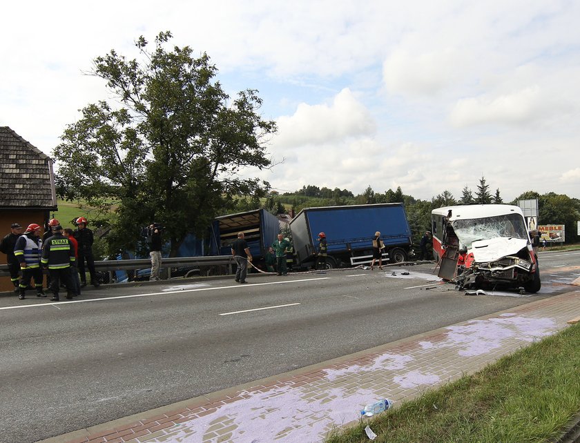 Do wypadku doszło we wtorek na drodze nr 94 