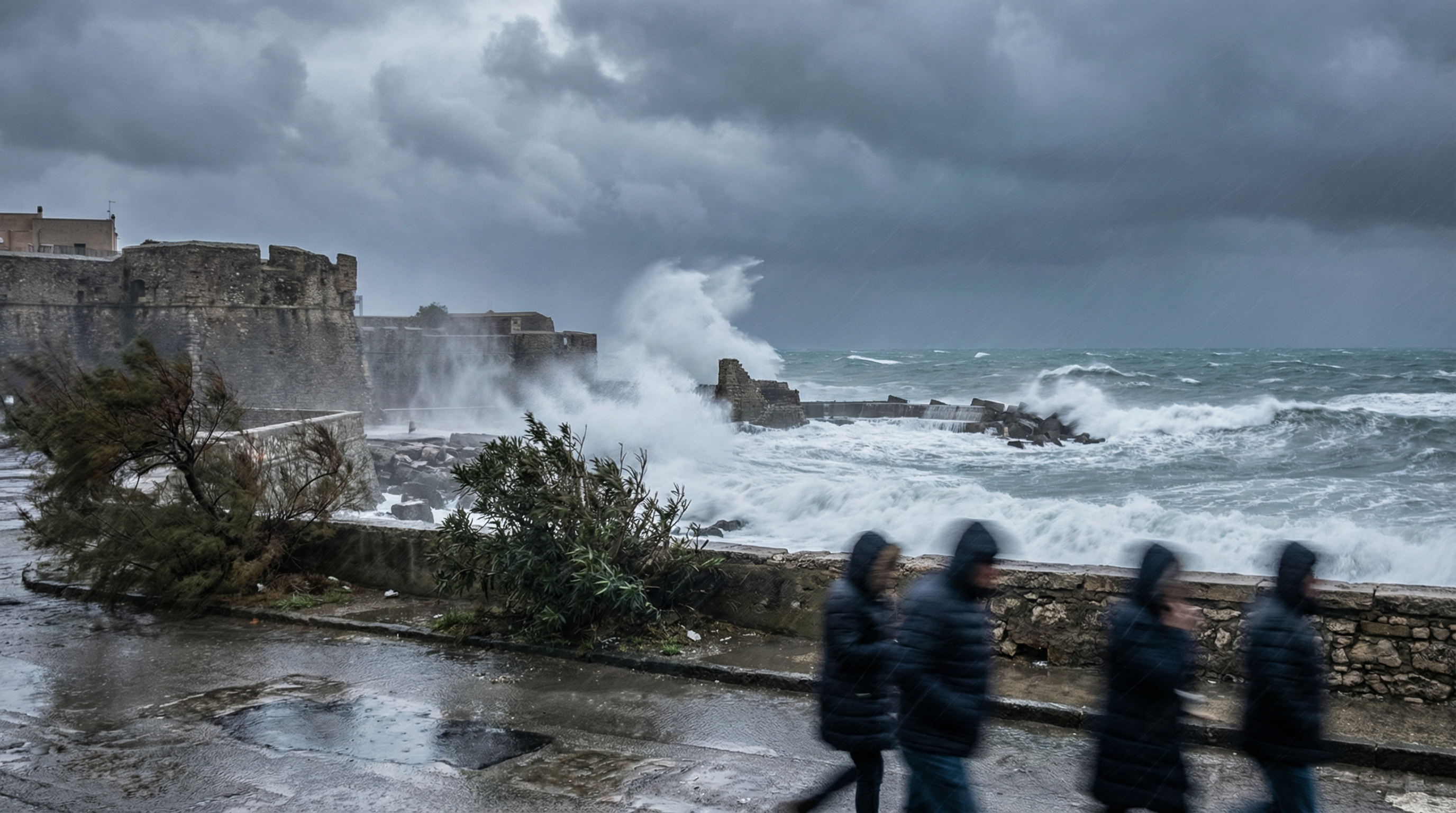Allerta maltempo: tre regioni arancioni, quasi tutta l'Italia in giallo da domani