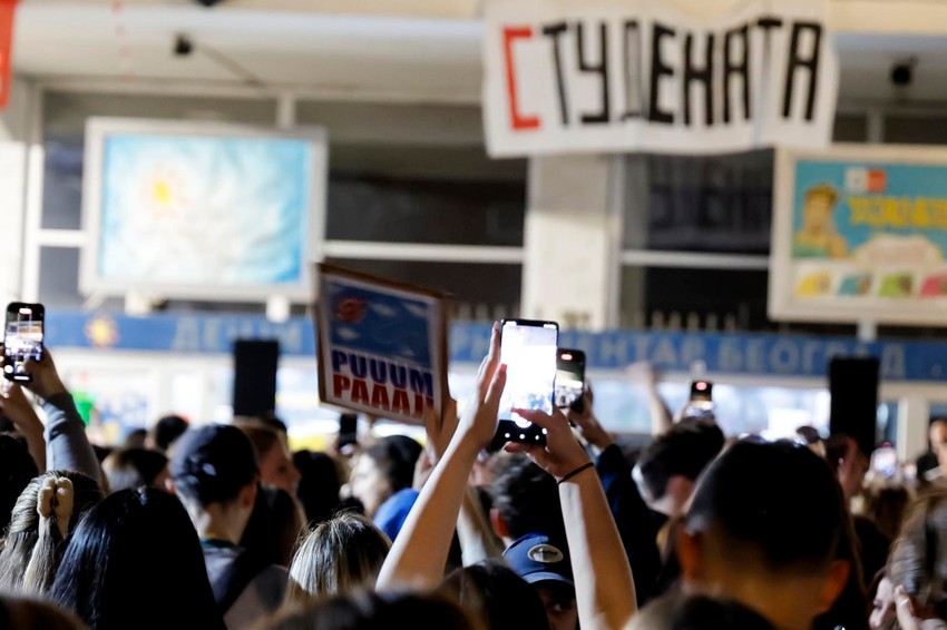 rts takovska ulica protest
