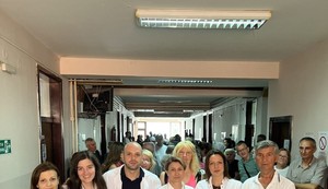 Tim dermatovenerologa sa pacijentima u Boru 