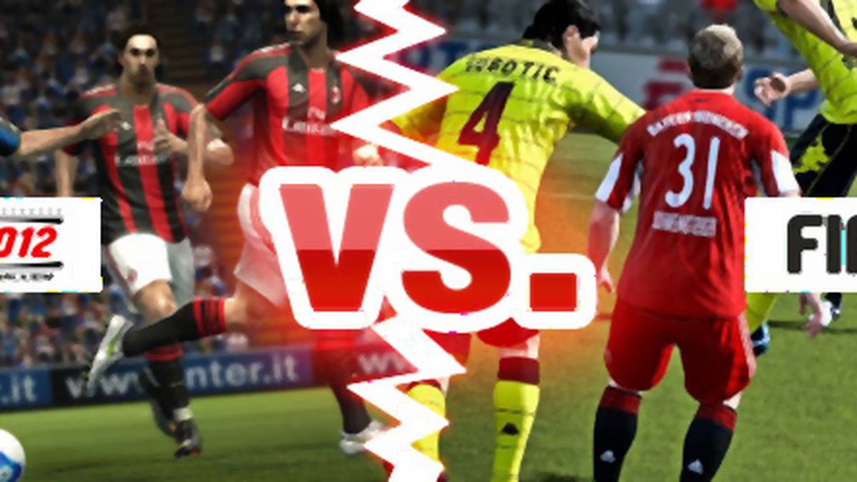 Versus: Ostateczny pojedynek FIFA 12 i PES 2012 [wideo]