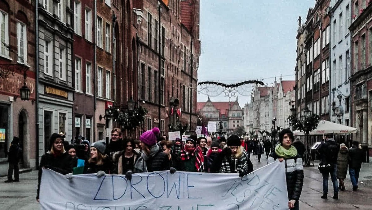 Gdańsk. Ulicami miasta przeszedł marsz dla zdrowia psychicznego