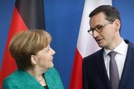 Angela Merkel Mateusz Morawiecki polityka dyplomacja Niemcy Polska
