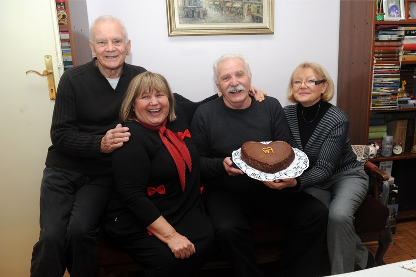 TORTA:Panta,Tatjana, Dušan i Branka