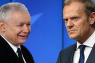 Donald Tusk Jarosław Kaczyński