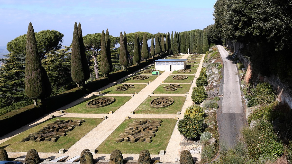 Ogrody rezydencji w Castel Gandolfo otwarte dla zwiedzających