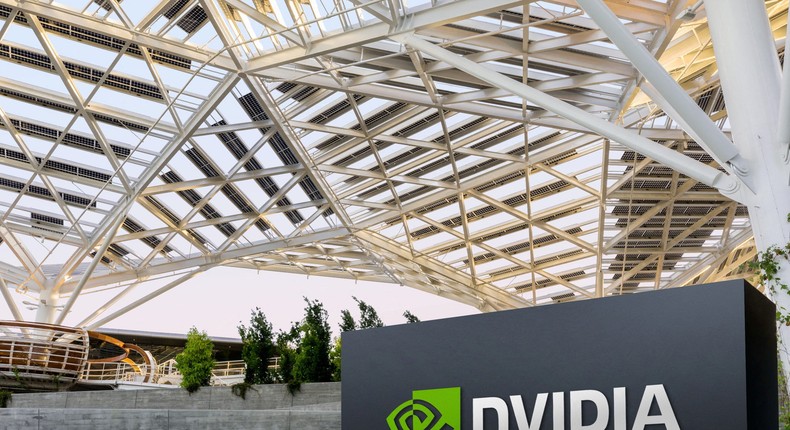 Nvidia has become one of the world's most valuable companies thanks to the boom in AI.NVIDIA/via REUTERS