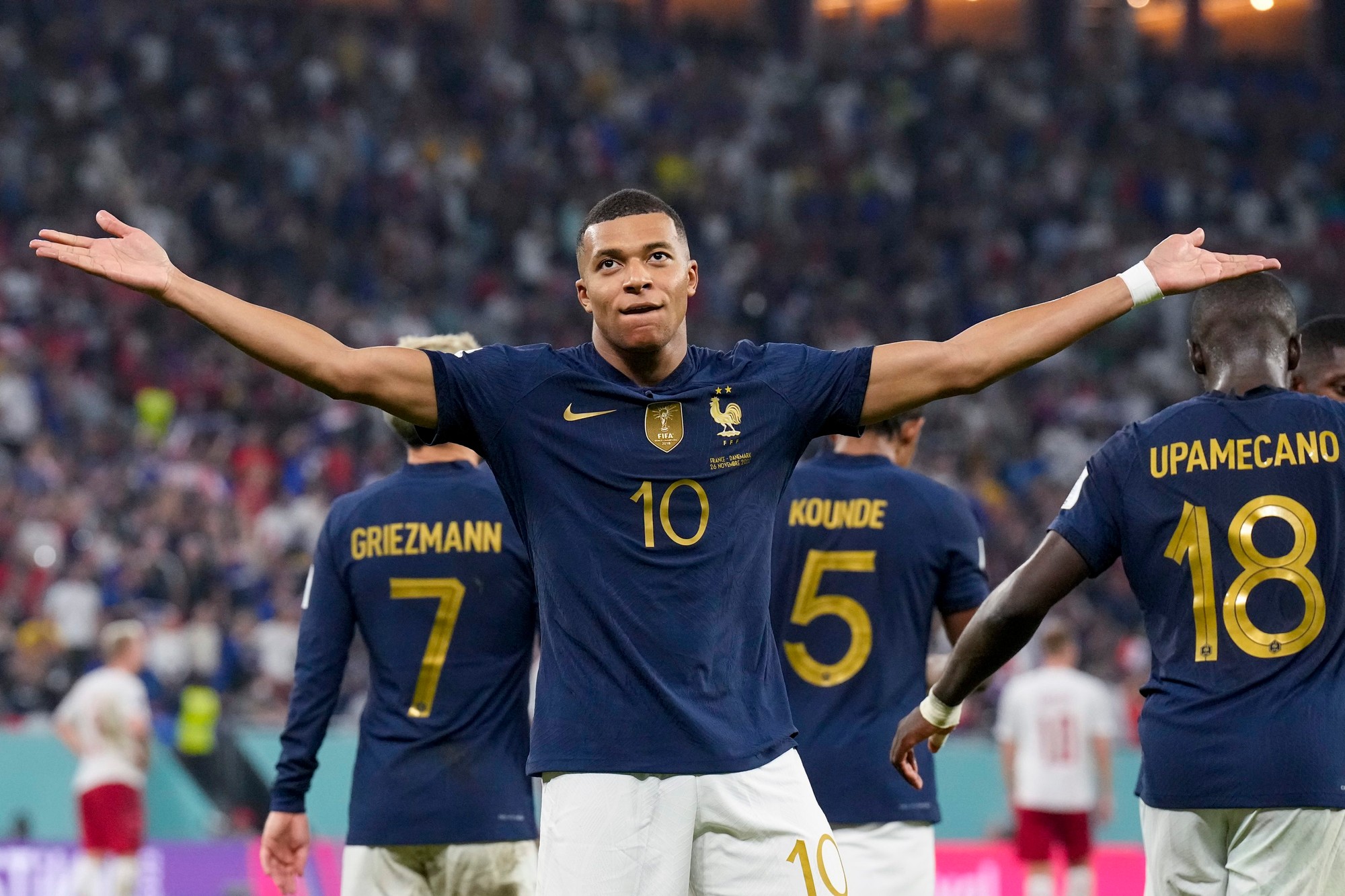 Francúzsky futbalista Kylian Mbappé.