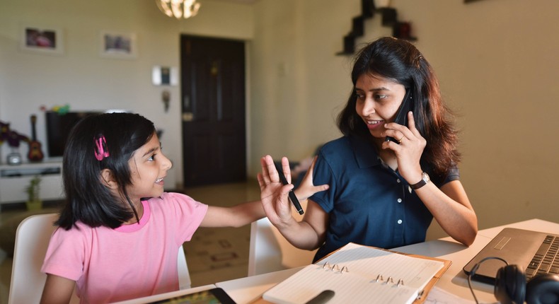 Prioritizing alone time is key for working moms to de-stress.