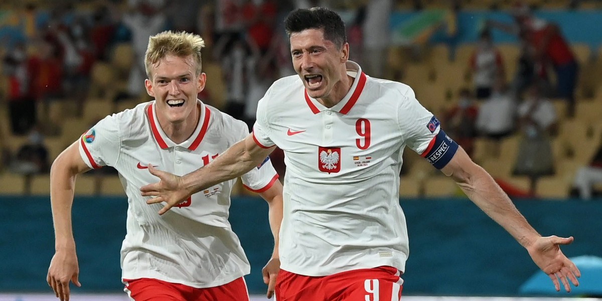 Euro 2020. Mecz Polska - Hiszpania zachwycił gwiazdy.