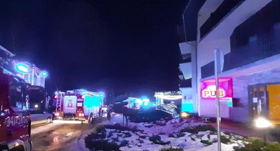 Pożar hotelu w Karpaczu. Ewakuowano kilkaset osób