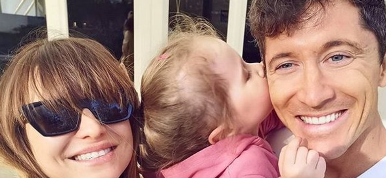 Lewandowska pokazała, jak jej mąż trenuje z córką [WIDEO]