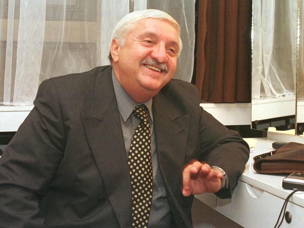 Slovenský herec Marián Labuda. 